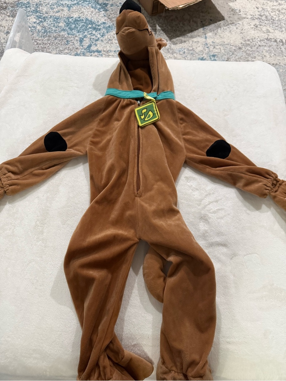 Rubies Scooby-Doo Plush Costume Brown Cartoon Dog Unisex Toddler Halloween